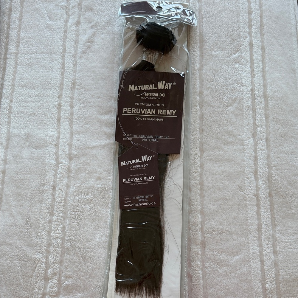 Peruvian Remy Hair Extension - Black